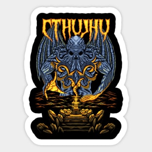 Cthulhu's Slave Sticker